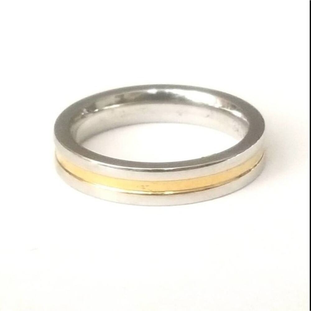 New thin stainless steel band size 7‎